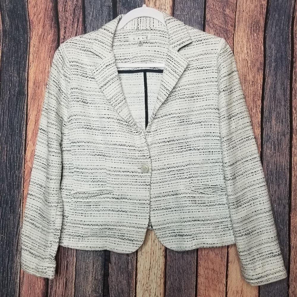 Black and White Blazer